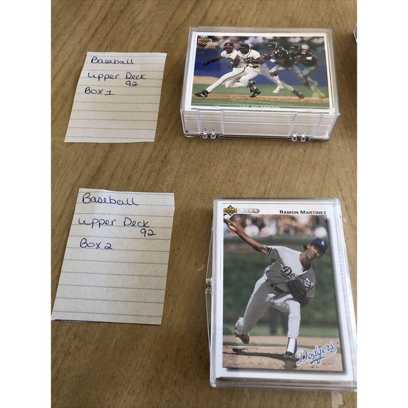 Upper Deck Baseball cards 1992 LOT MLB Fleer And Donruss  N-Mint 200+ Cards - Picture 3 of 5